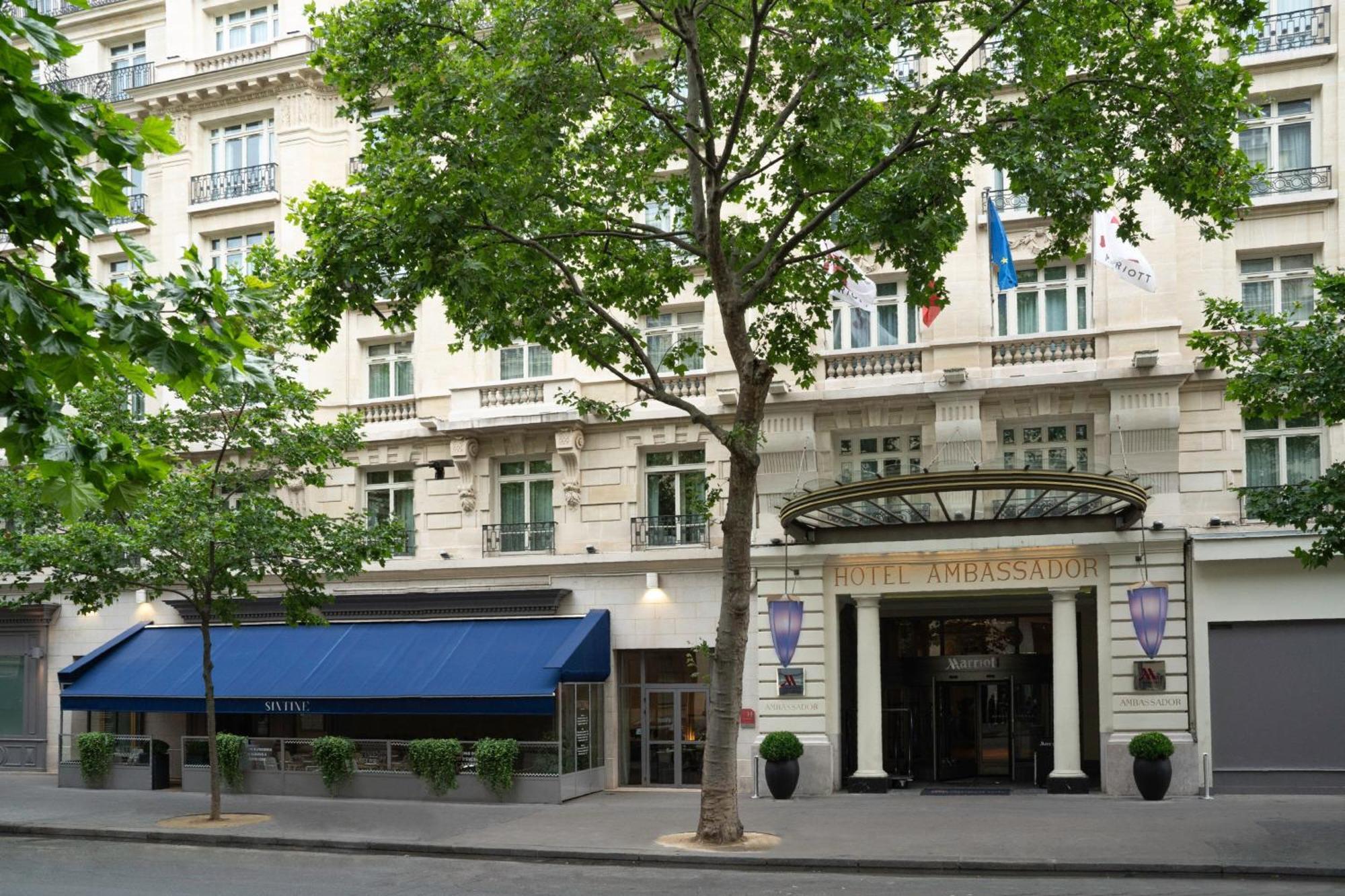 Paris Marriott Opera Ambassador Hotel Exteriér fotografie